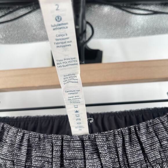 LULULEMON Pants Size 2 Rollin' With My Omies Jogger Black/Gray Swift Ultra Light - Picture 7 of 15